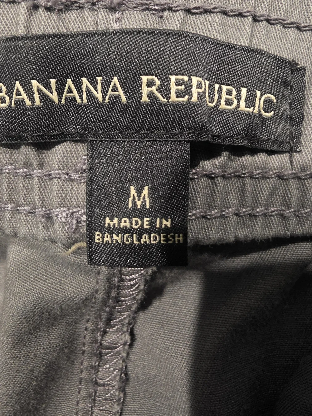 Banana Republic Men’s Gray Drawstring Athletic Shorts