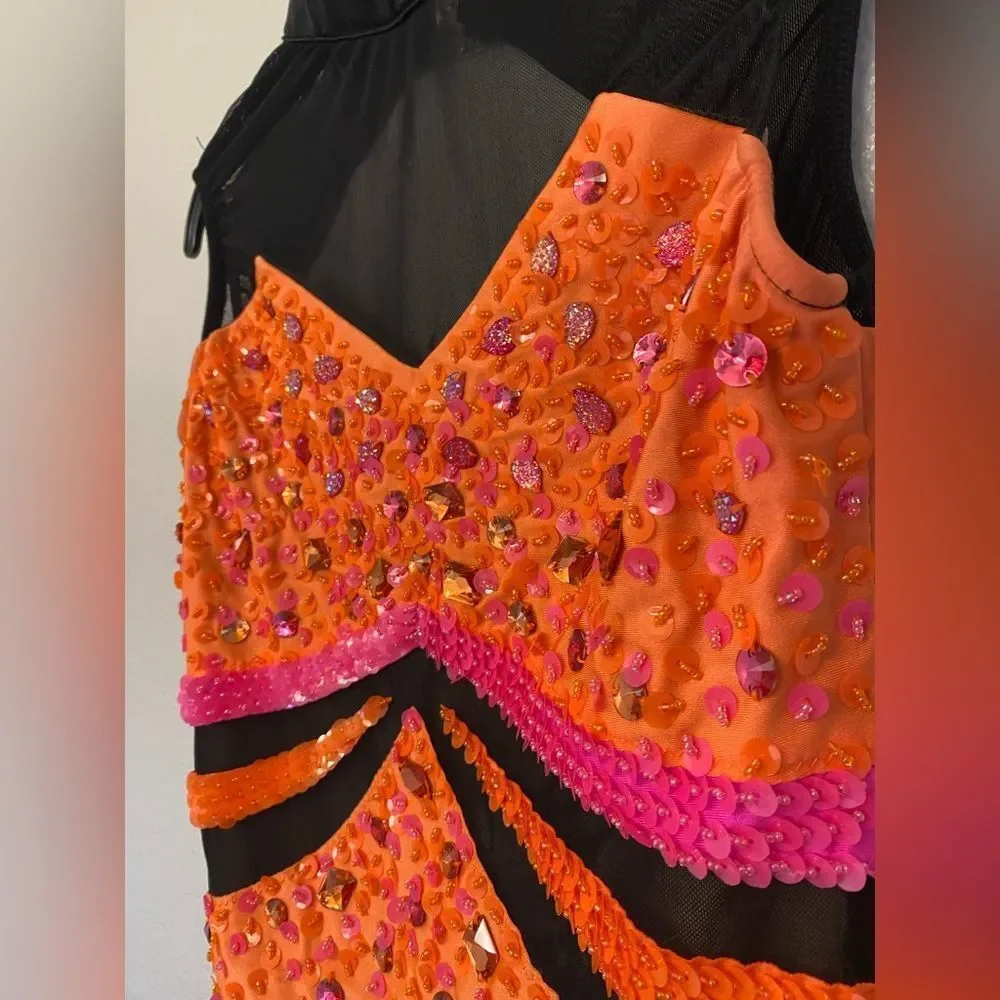 Glamour solo dance costume