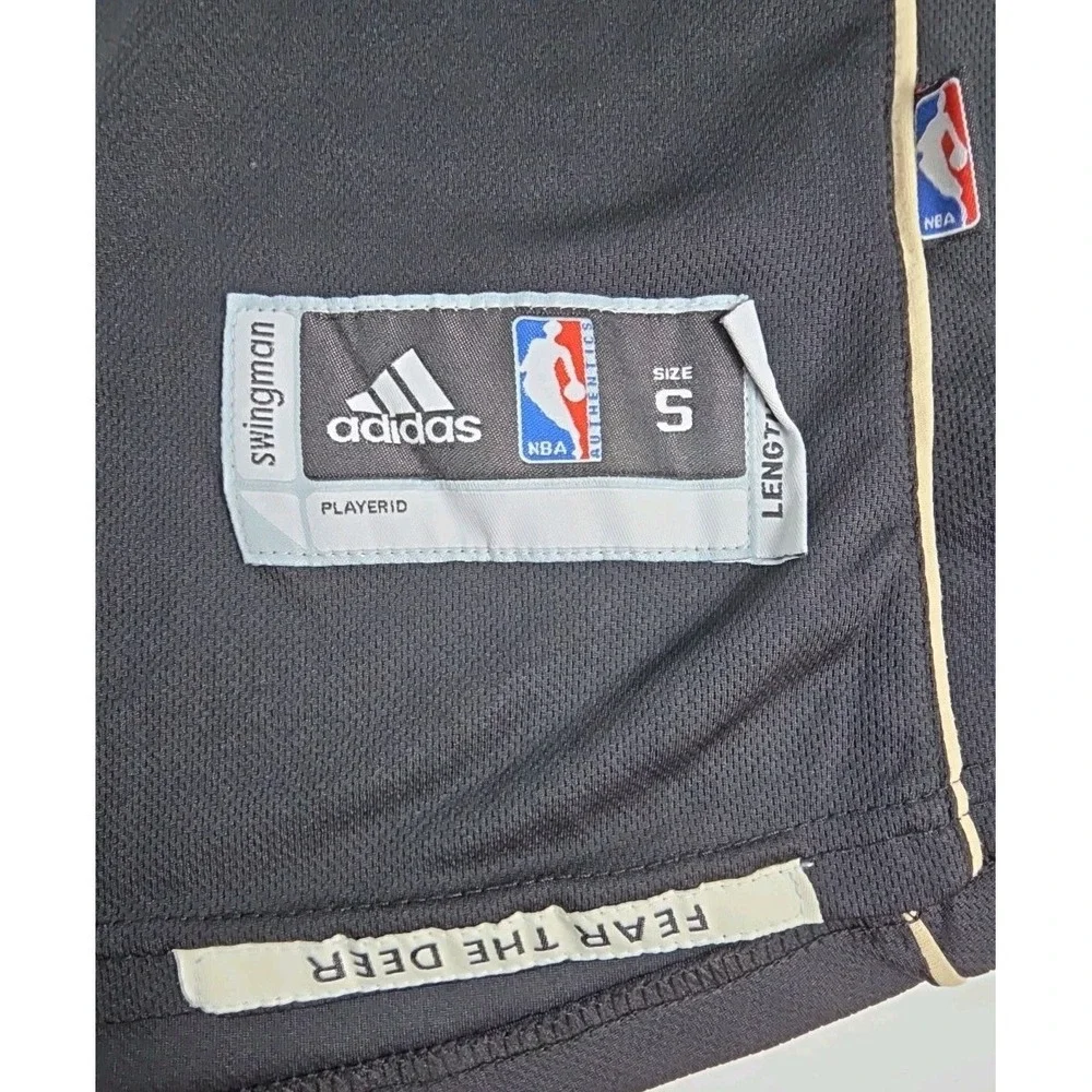 Adidas Milwaukee Bucks Giannis Antetokounmpo Jersey Mens S Black Fear The Deer
