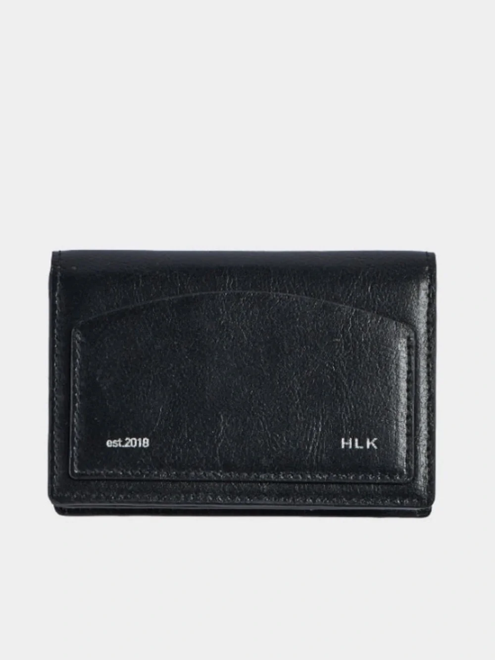 Black Cactus Leather Card Holder Wallet