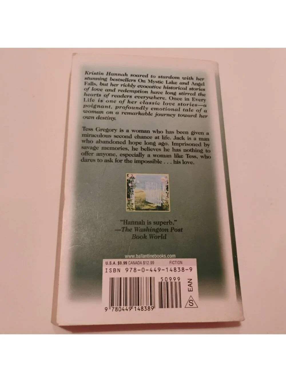 Once In Every Life Kristin Hannah Paperback 1993 First Edition Ballantine Books