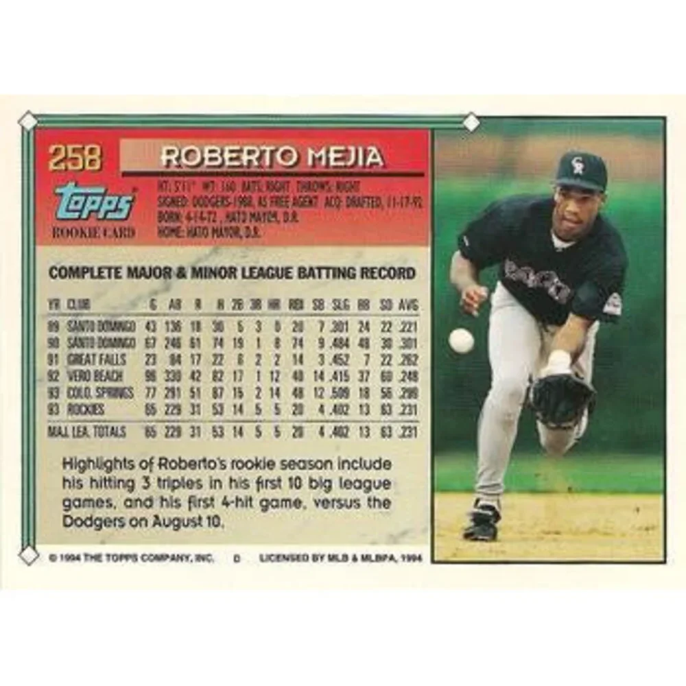 Topps 1994 roberto
