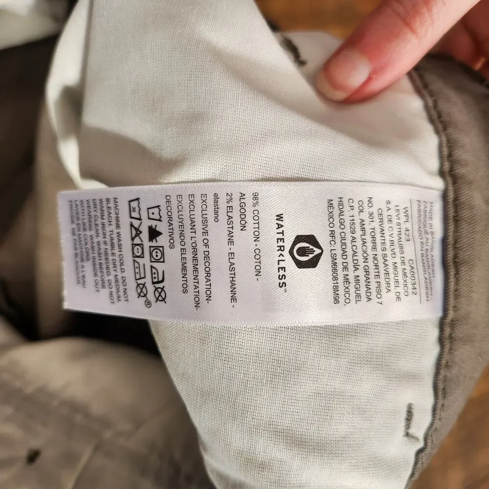 NWT Levi Strauss Signature Gold Men's Sz 44 Casual Chino 10.5