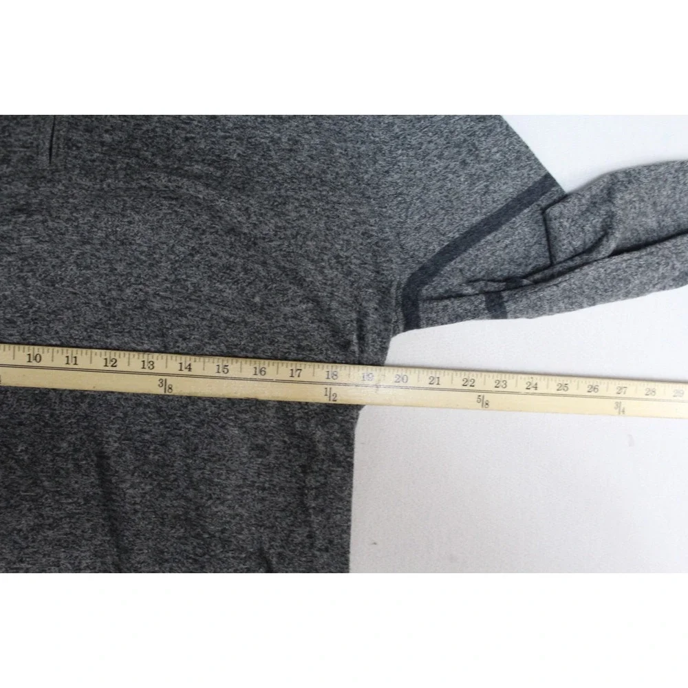 Banana Republic Men gray Sweater Pull On Eco Long Sleeve Mock Neck Size Small