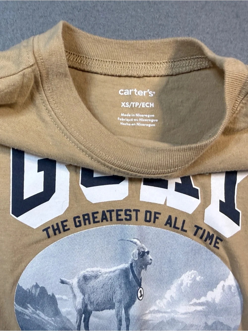 Carters soft tan