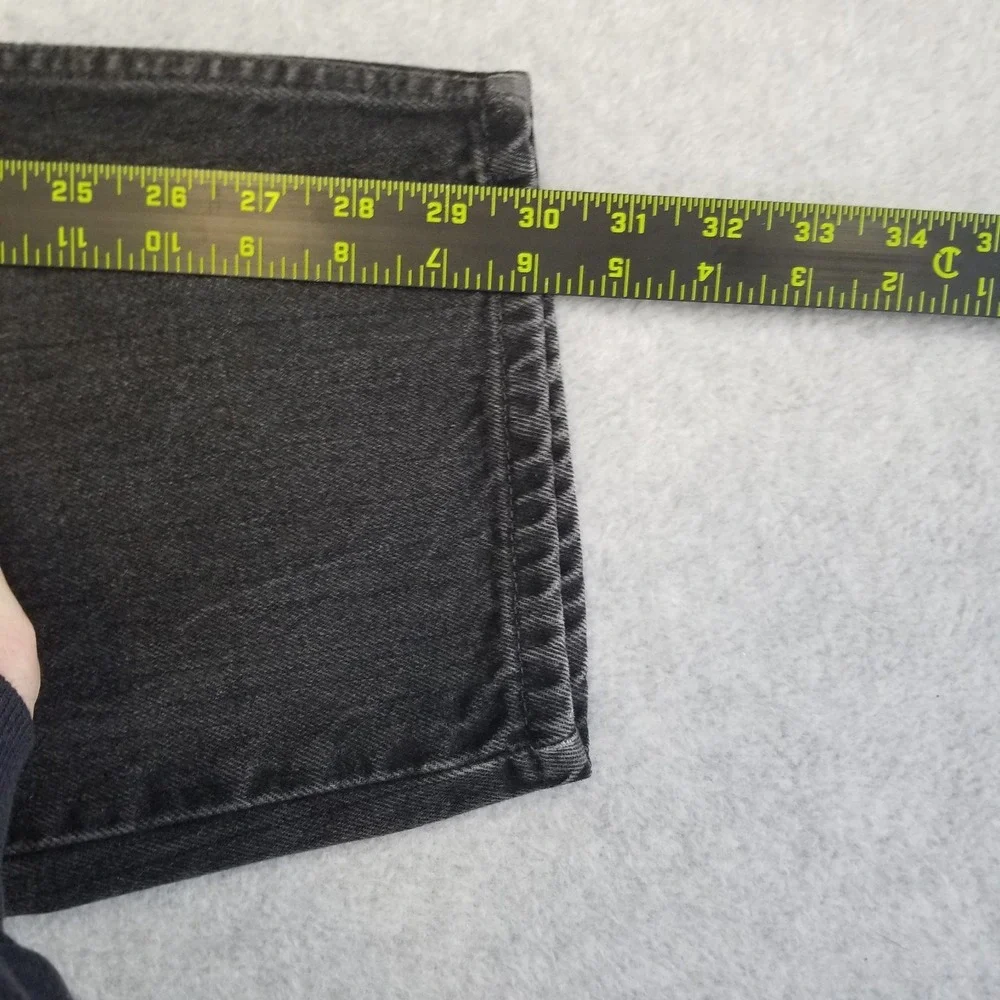 VTG Levi's 560 Jeans Mens 40x32 Fits‎ 37x30 Black Orange Tab Loose Fit Tapered