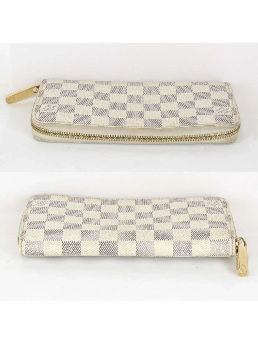 Louis Vuitton Zippy Wallet Damier Azur Canvas