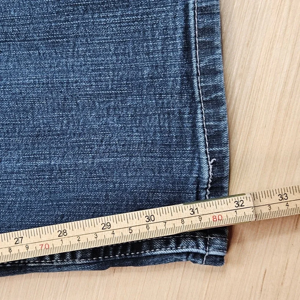 Levis 559 Relaxed Straight Jeans Men 42x32 Measure 44x32 Blue Denim Stretch READ