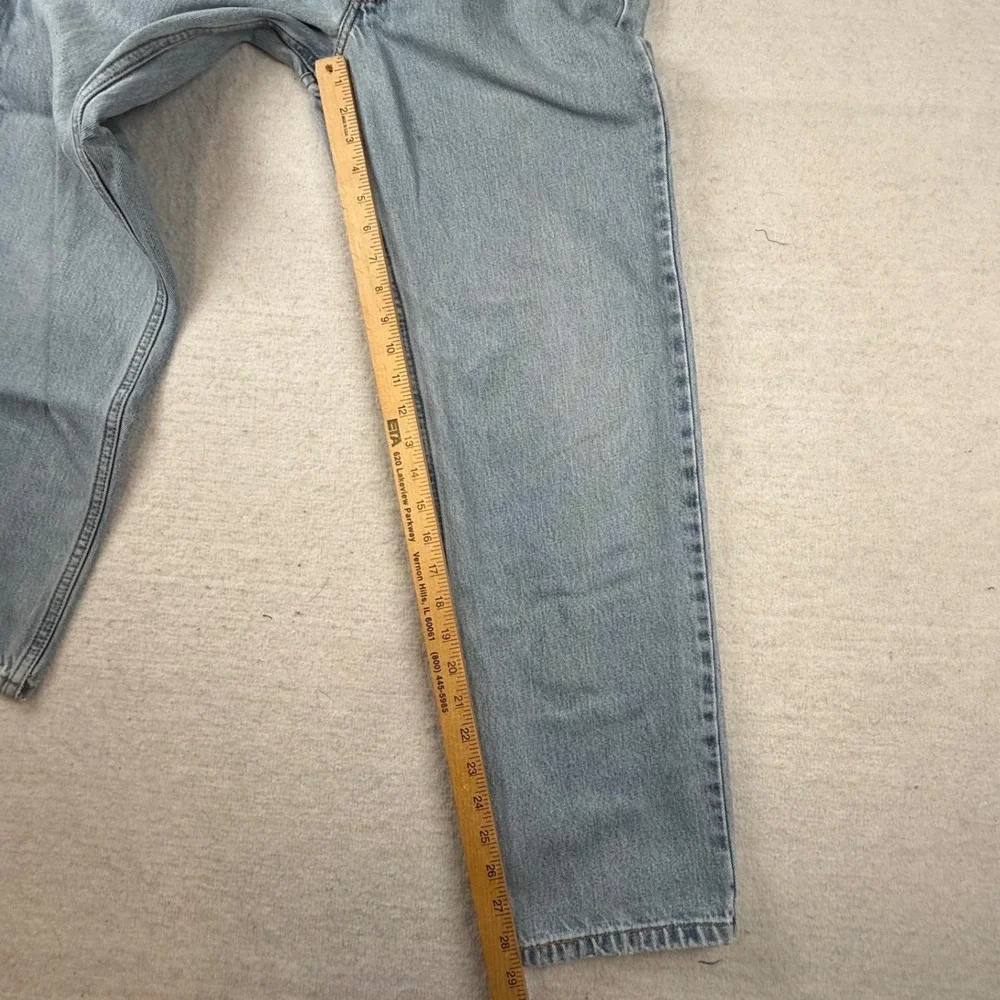 Levis 550 Mens Relaxed Fit Tapered Leg Light Wash Jeans Blue 31x30