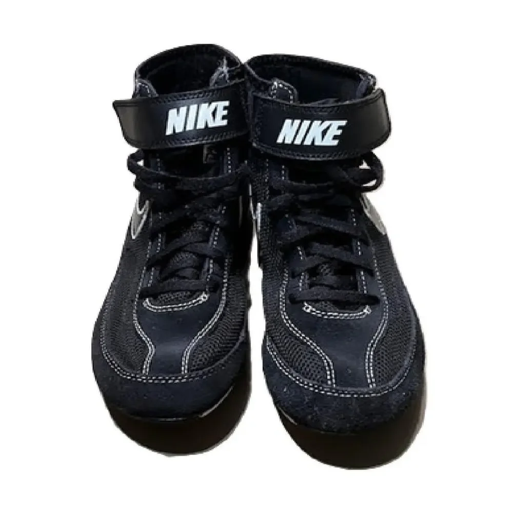 Nike Speedsweep VII Wrestling Shoe US 5Y Black/White (Grade School) BM1