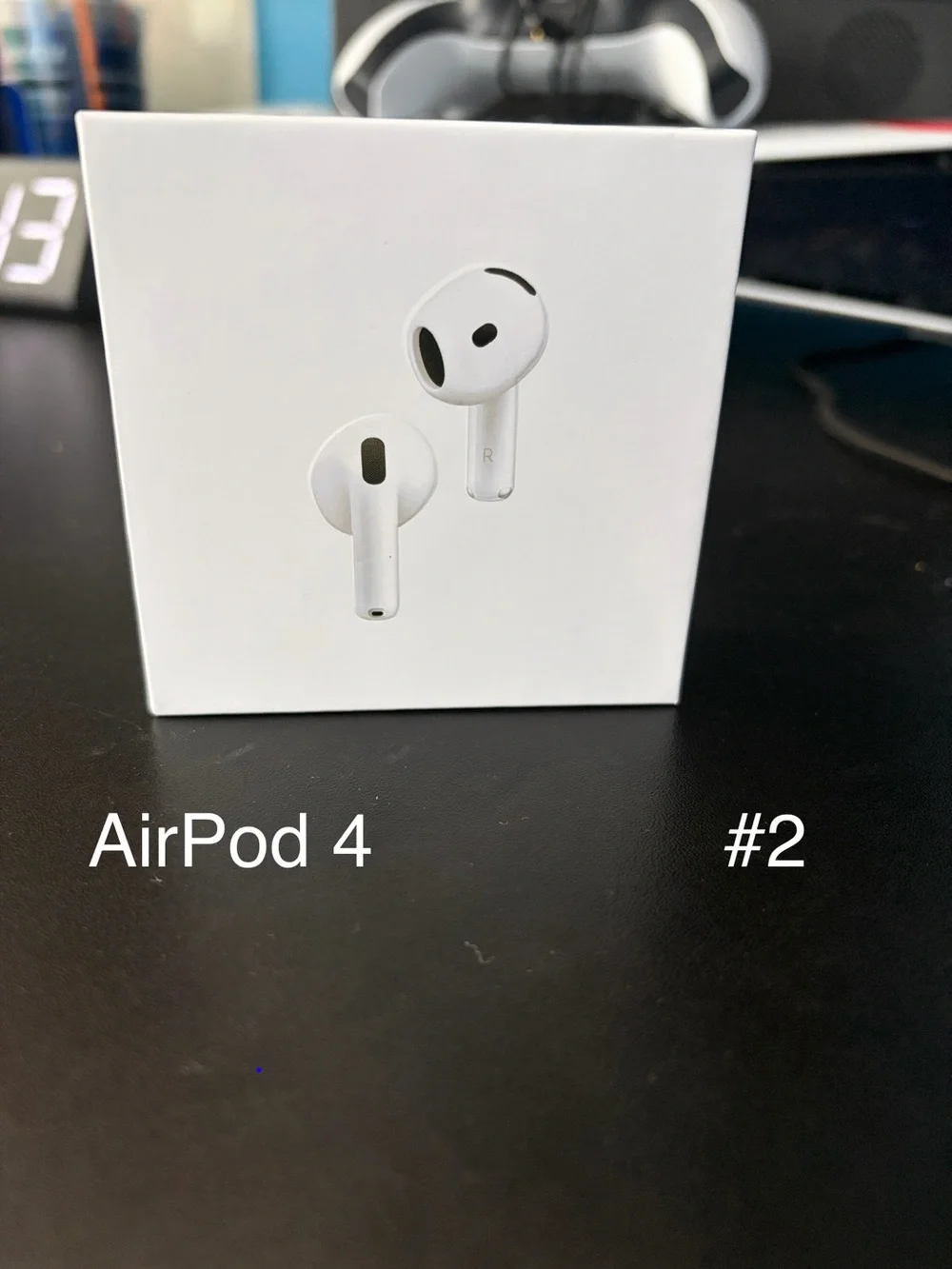 Apple White AirPods 4 Wireless Earbuds with Charging Case