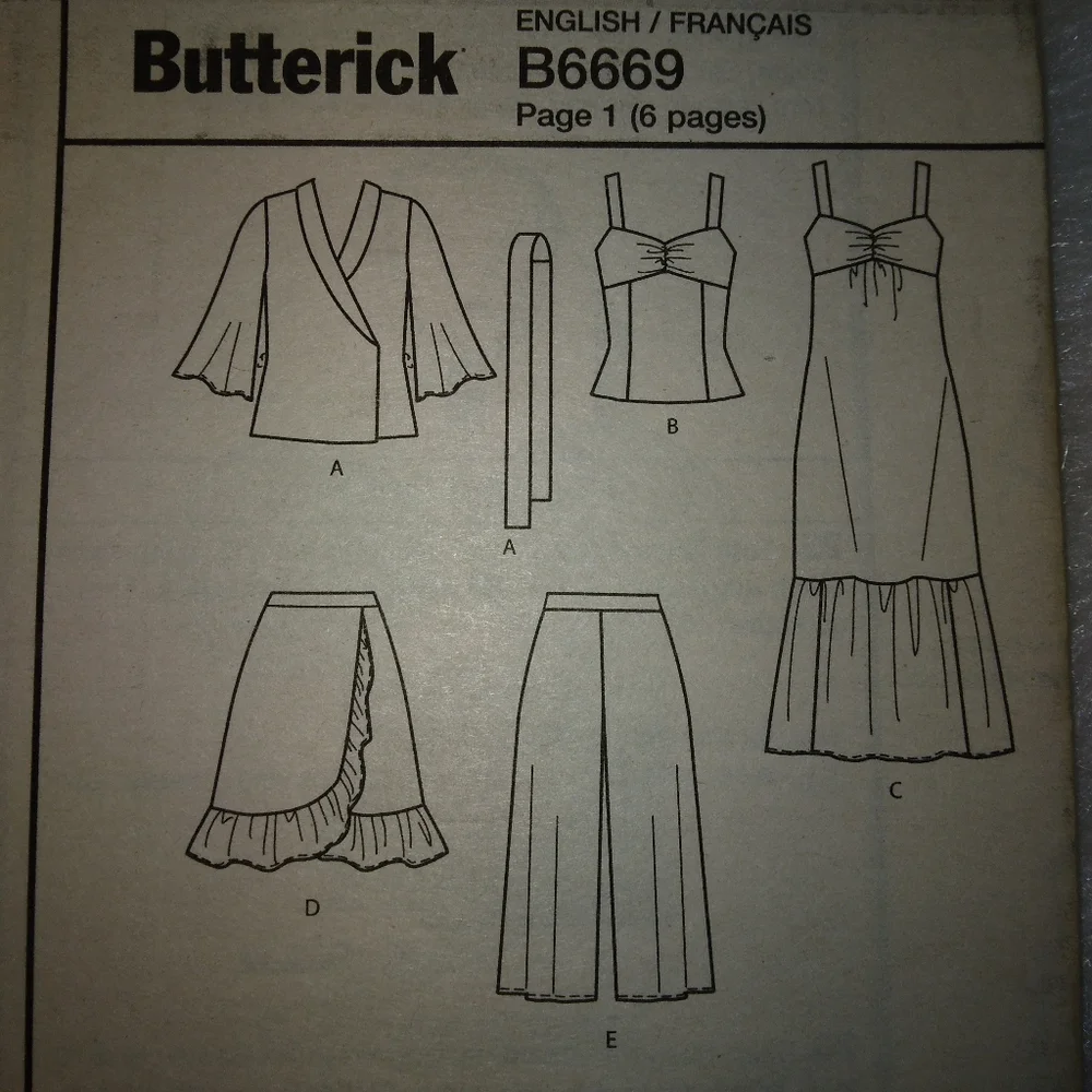 Butterick b6669 sz