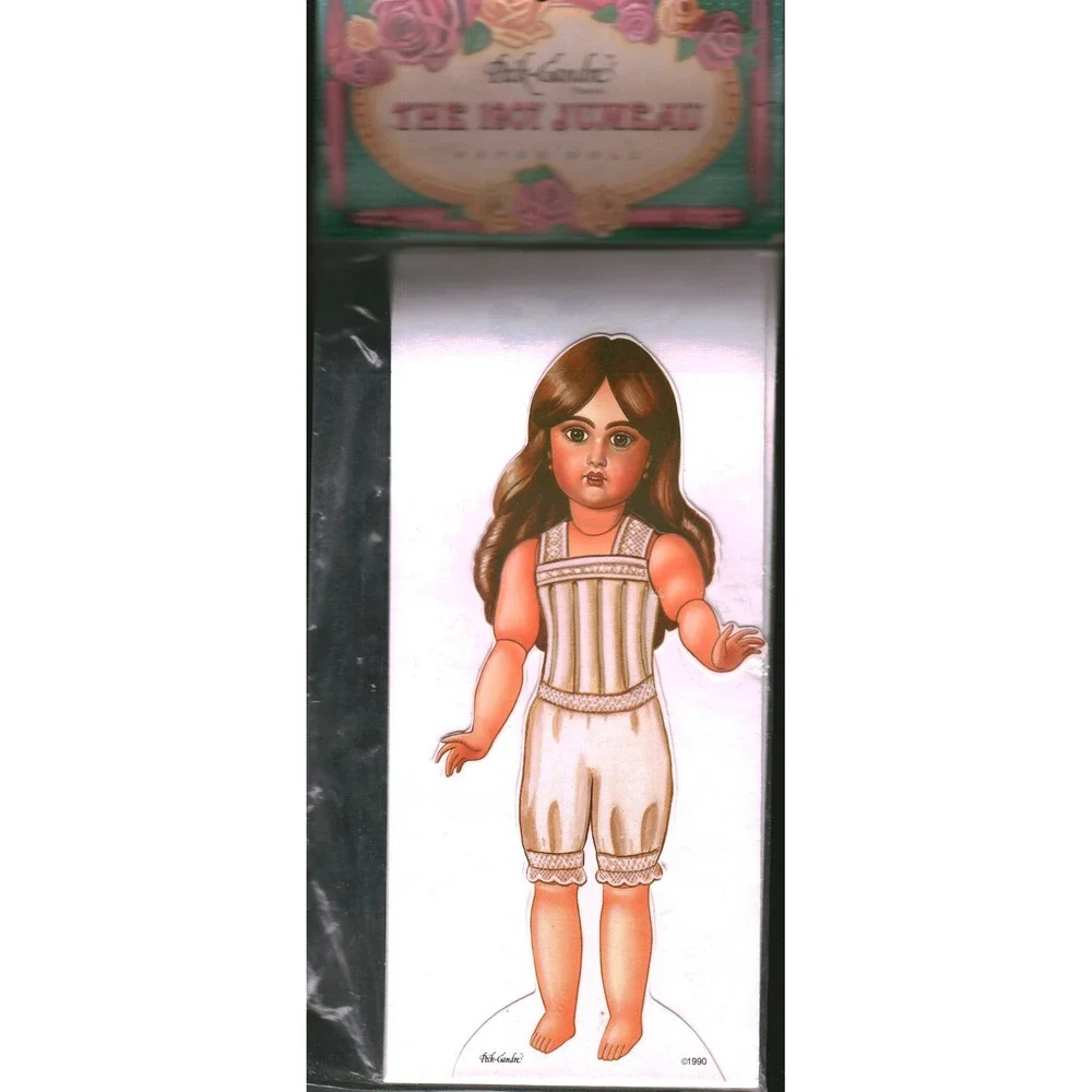 Peck-Gandre The 1907 Jumeau Paper Doll Set‎ Vintage 1990 New