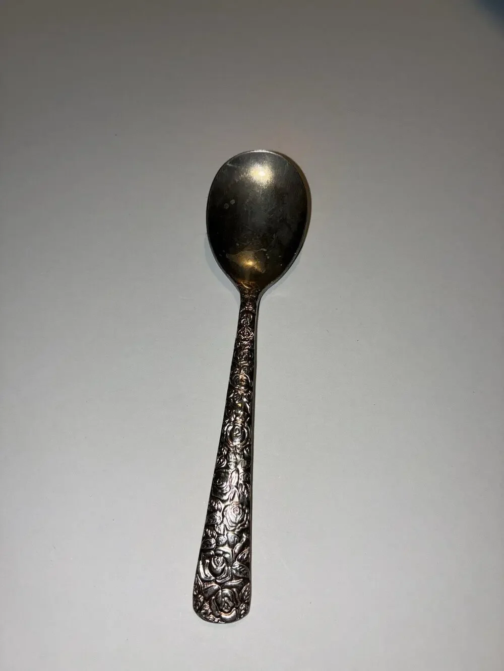 Vintage Cellini Romanesque Serving Spoon