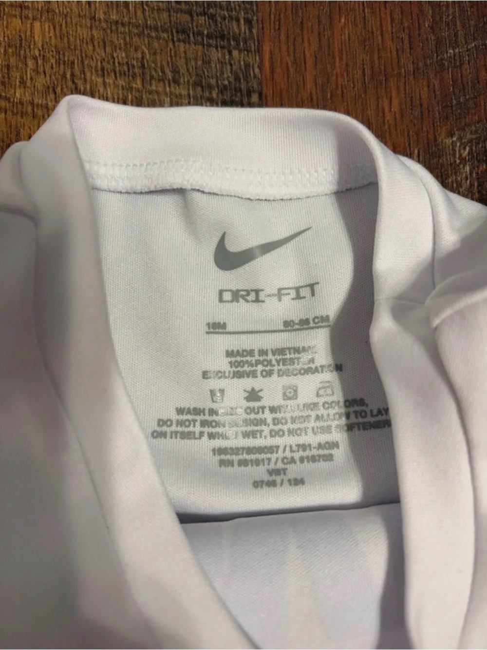 Nike white short