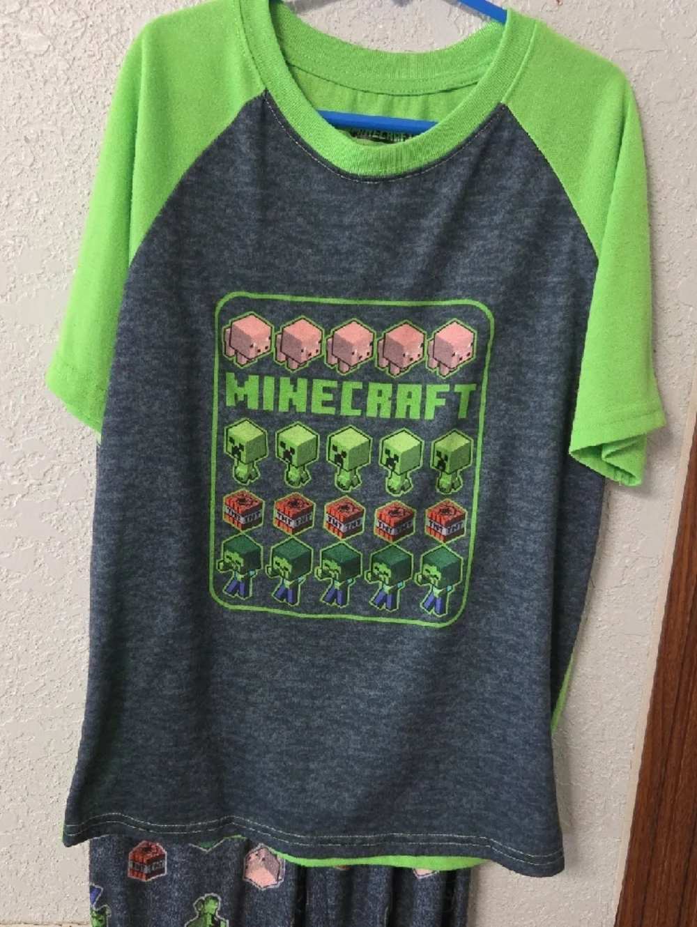 Minecraft official pajama