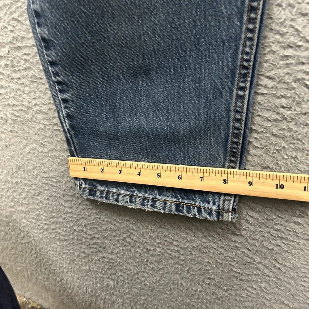 Vintage Levis Jeans Mens 36x34 Blue Denim 505 Straight Leg Light Wash 90s Adult