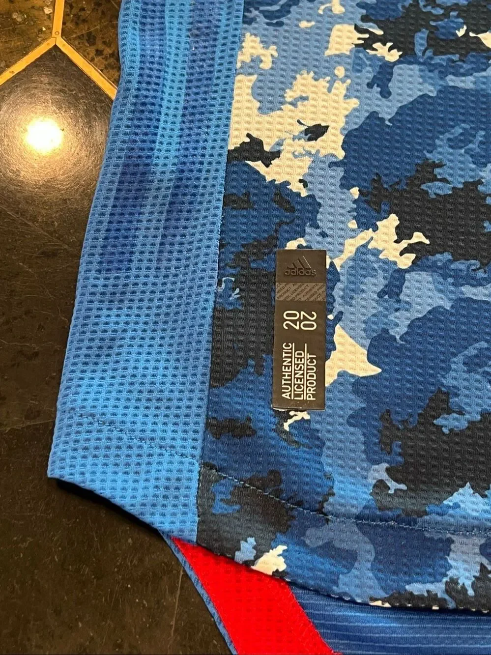 Adidas Men's Japan Home 2020 Camo Football Jersey T-shirt Multicolor Size XL