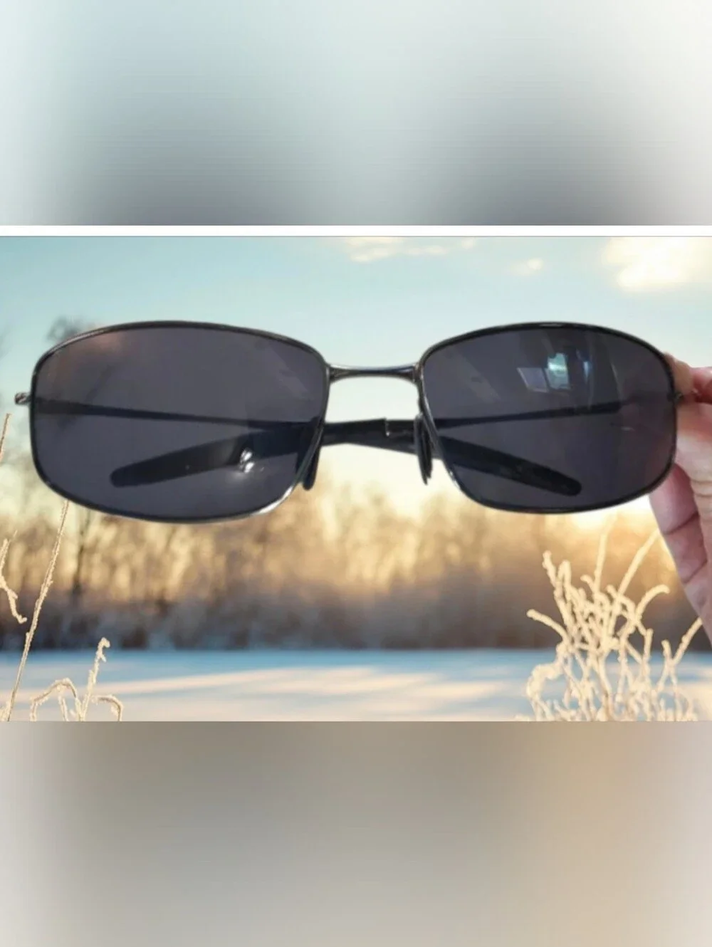 Men's Gunmetal Sunglasses