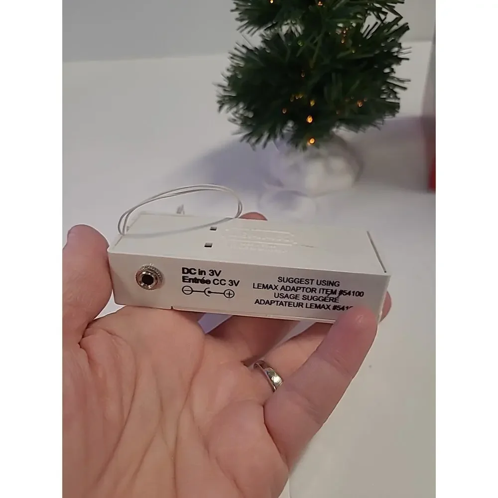 Lemax shimmering spruce