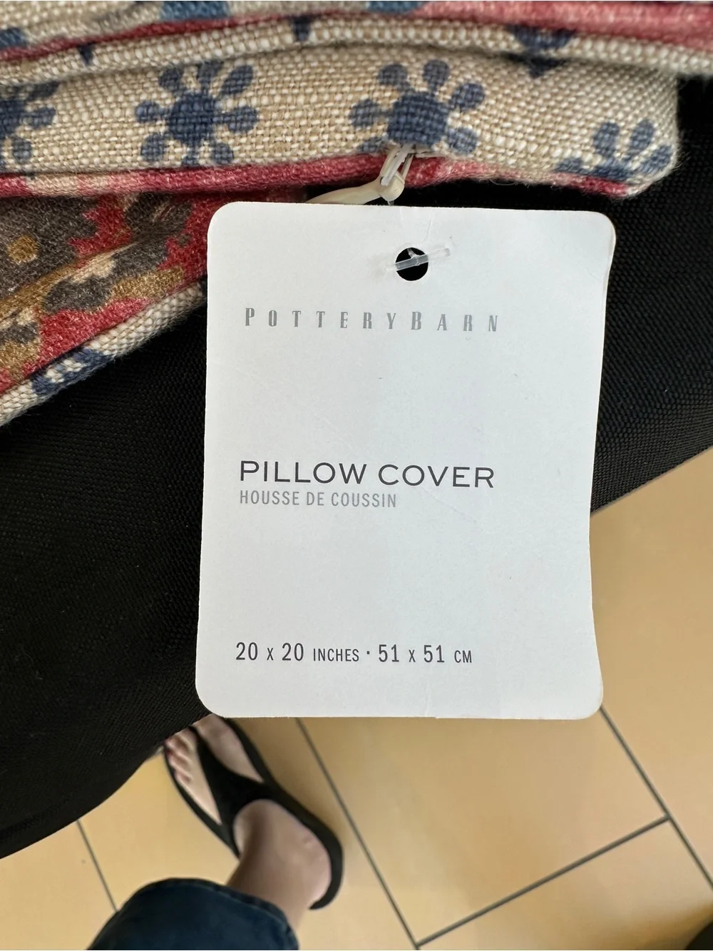 Pottery Barn bold blue