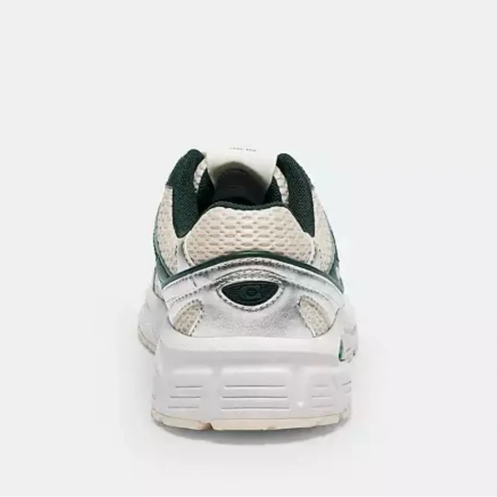 Coach Green and Silver Sneakers