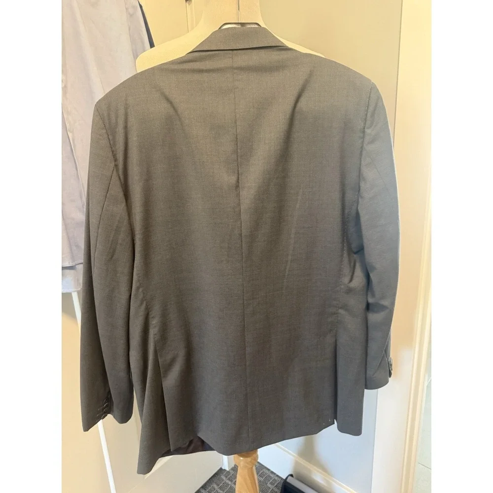 Massimo Dutti Men‎ Extra Fine Cotton Blazer Jacket Size EU: 52 US: 42