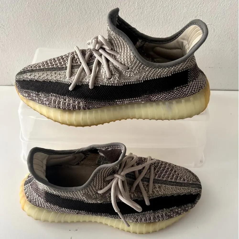 Yeezy Zion Adidas Boost 350 V2  Low Lace Up Sneaker Shoes FZ1267 Size 6.5 VGC