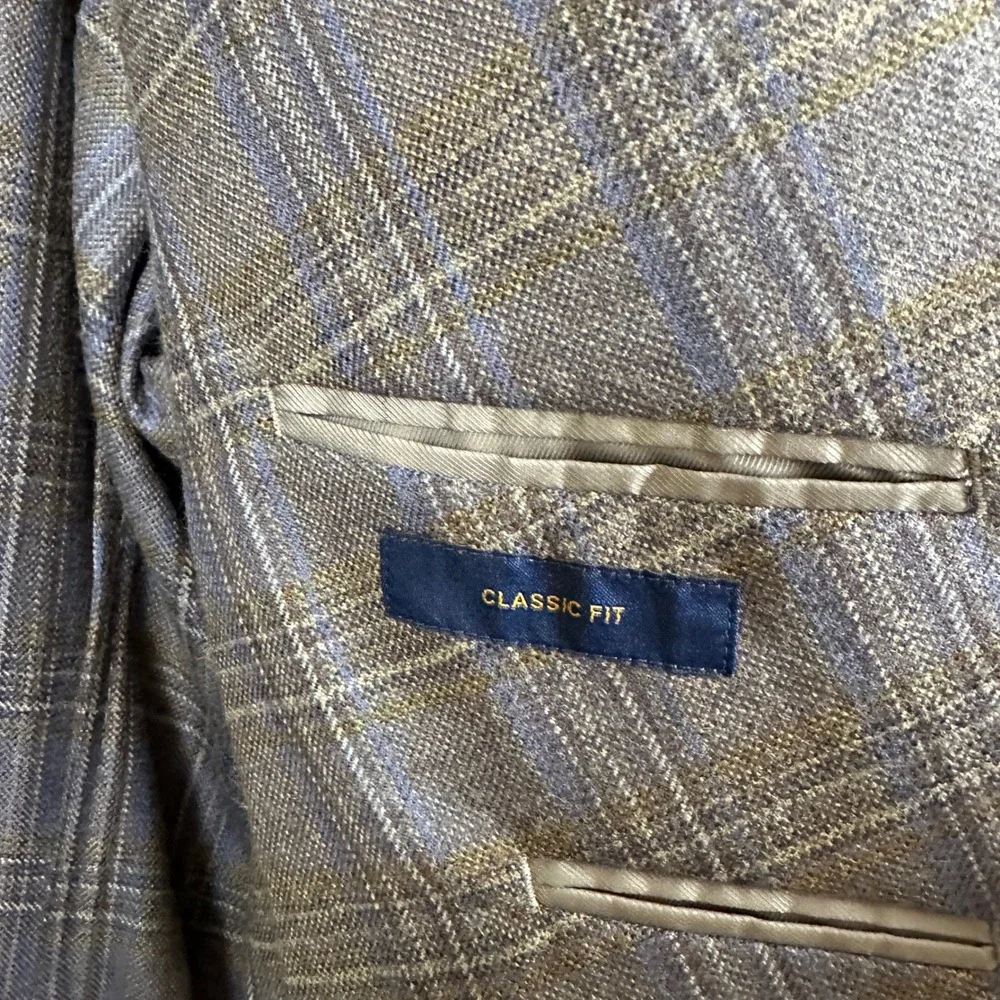 Stafford vented plaid closure