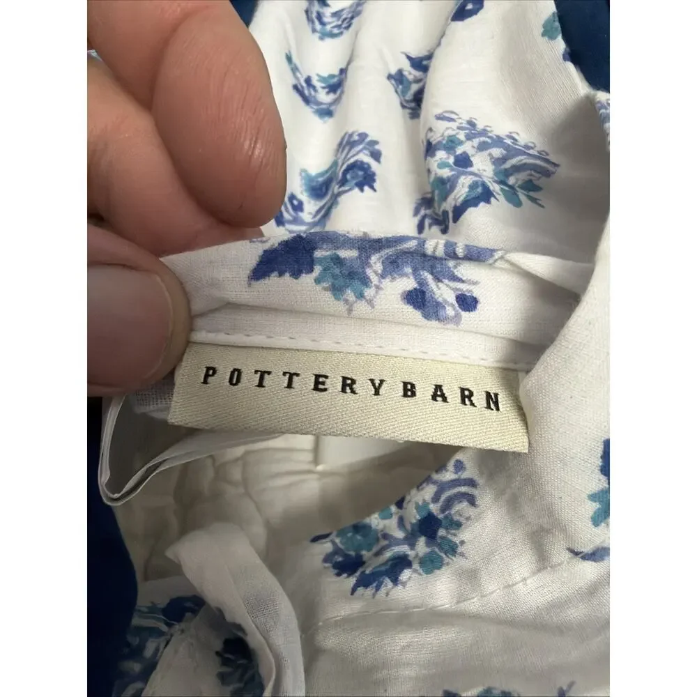 Pottery Barn shams are