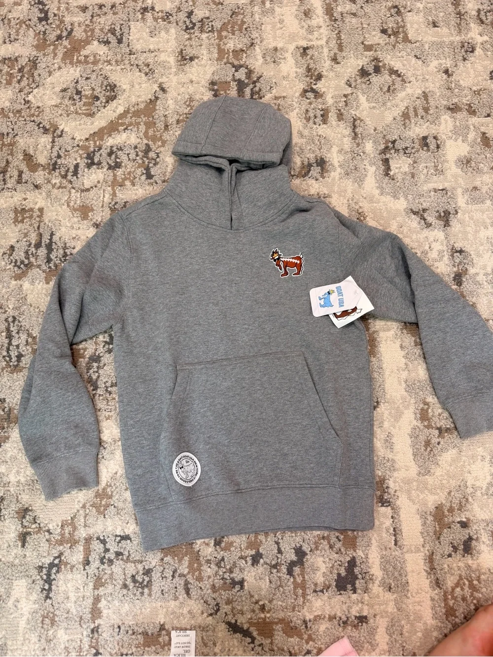Goat Usa football hooded