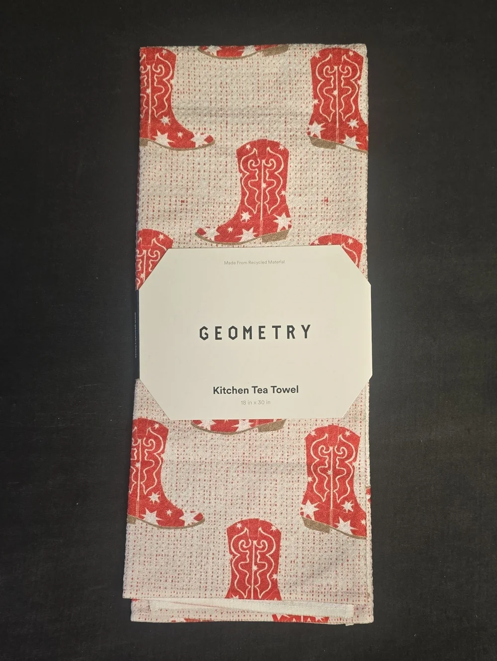 GEOMETRY KITCHEN TEA TOWEL - 18X30 - NWT