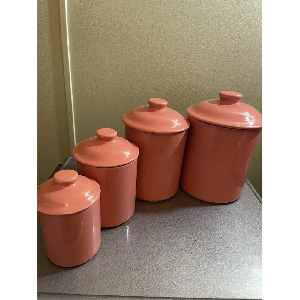 Mervyns peach ceramic