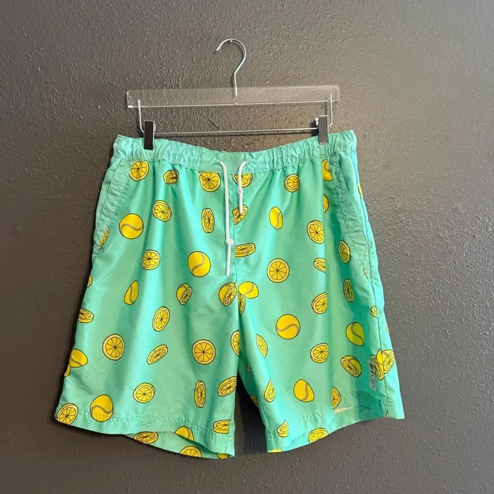CLEARANCE Adidas Lemon Tennis Ball Swim Trunks Size XL