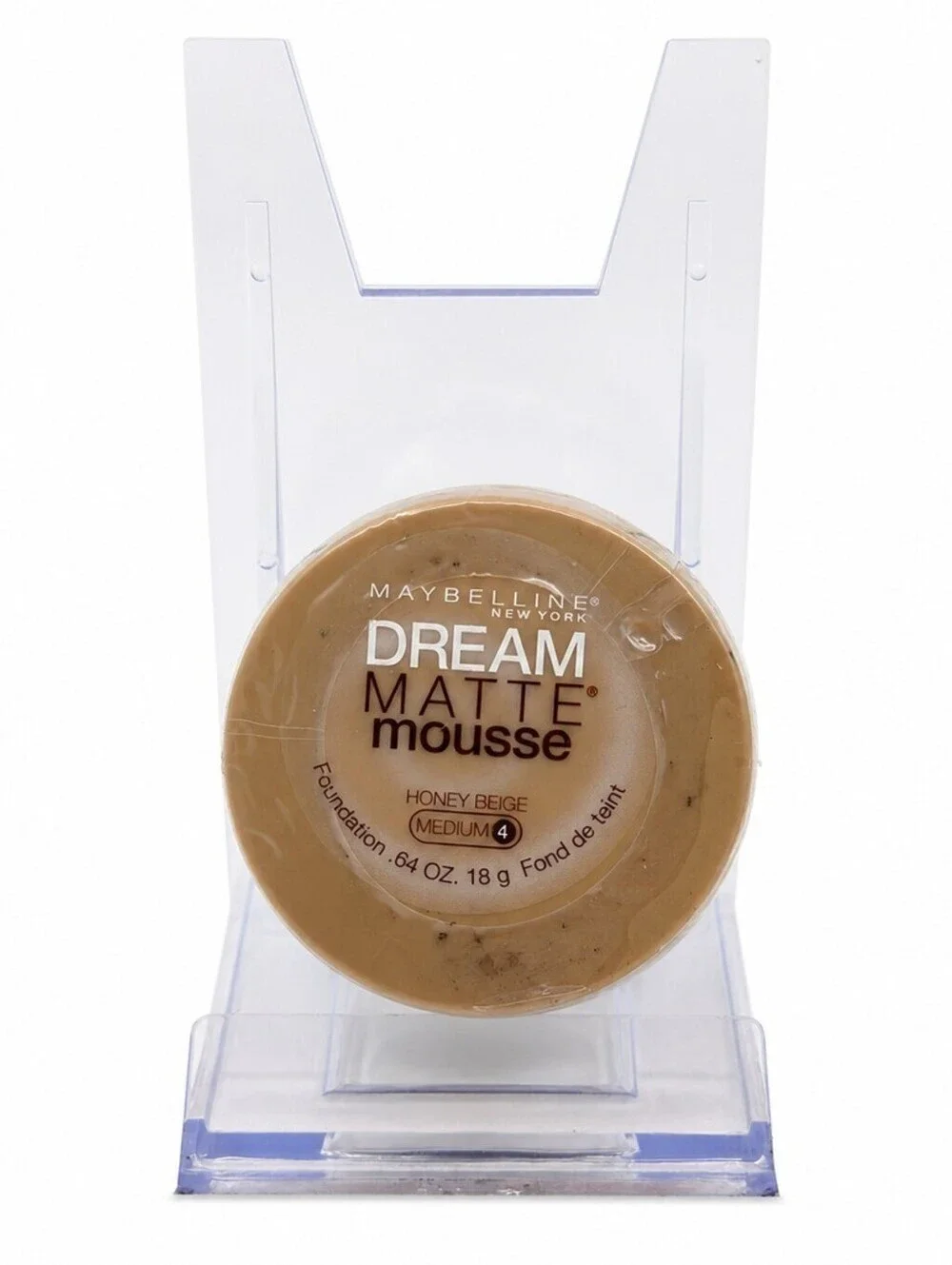 NEW Maybelline Dream Matte Mousse Foundation Honey Beige Medium 4