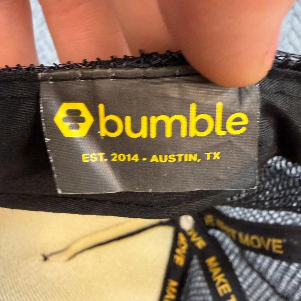Bumble promotional trucker