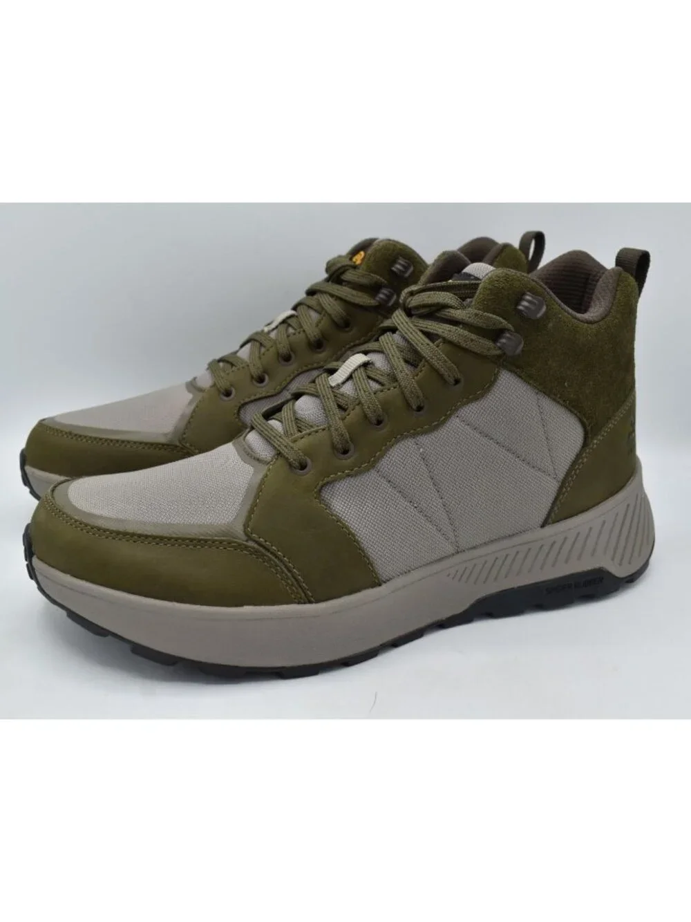 Teva Mens Size 14 Ellwood Mid Rapid Proof Olive‎ Leather Waterproof Hiking Boots