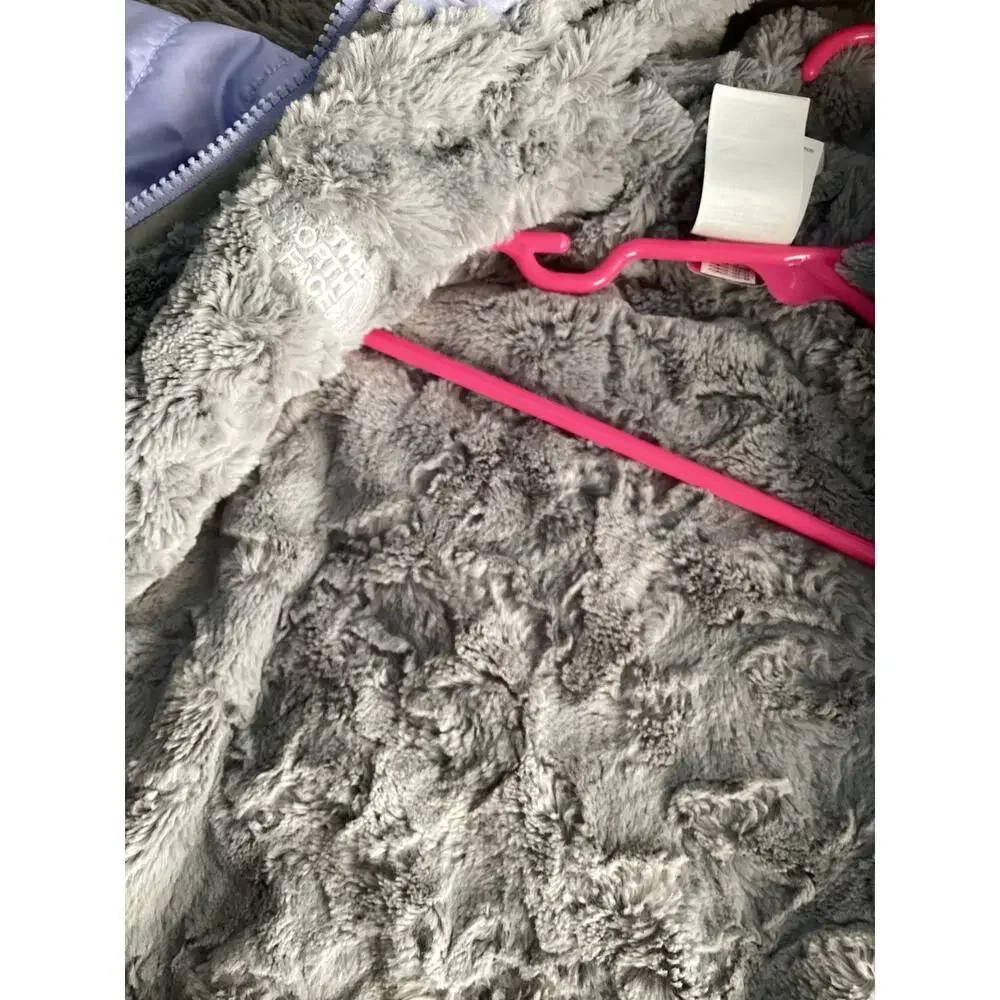 The North face Reversible Mossbud‎ Swirl Hooded Jacket Infant size 6-12 months