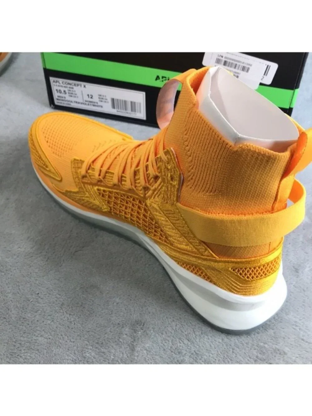 APL Concept X Mango Hi Top Sneakers New in box with dust bag Size 10.5