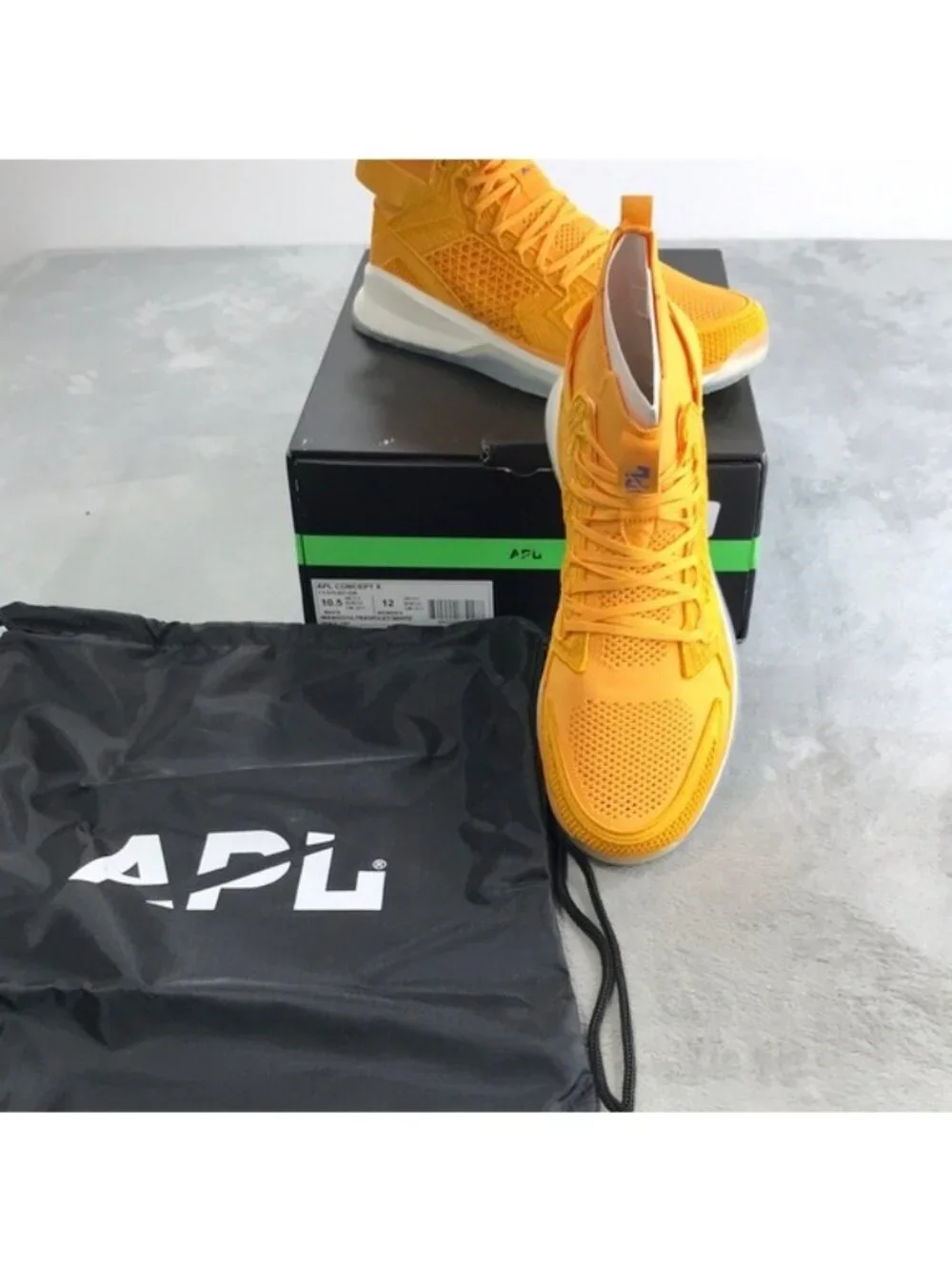 APL Concept X Mango Hi Top Sneakers New in box with dust bag Size 10.5