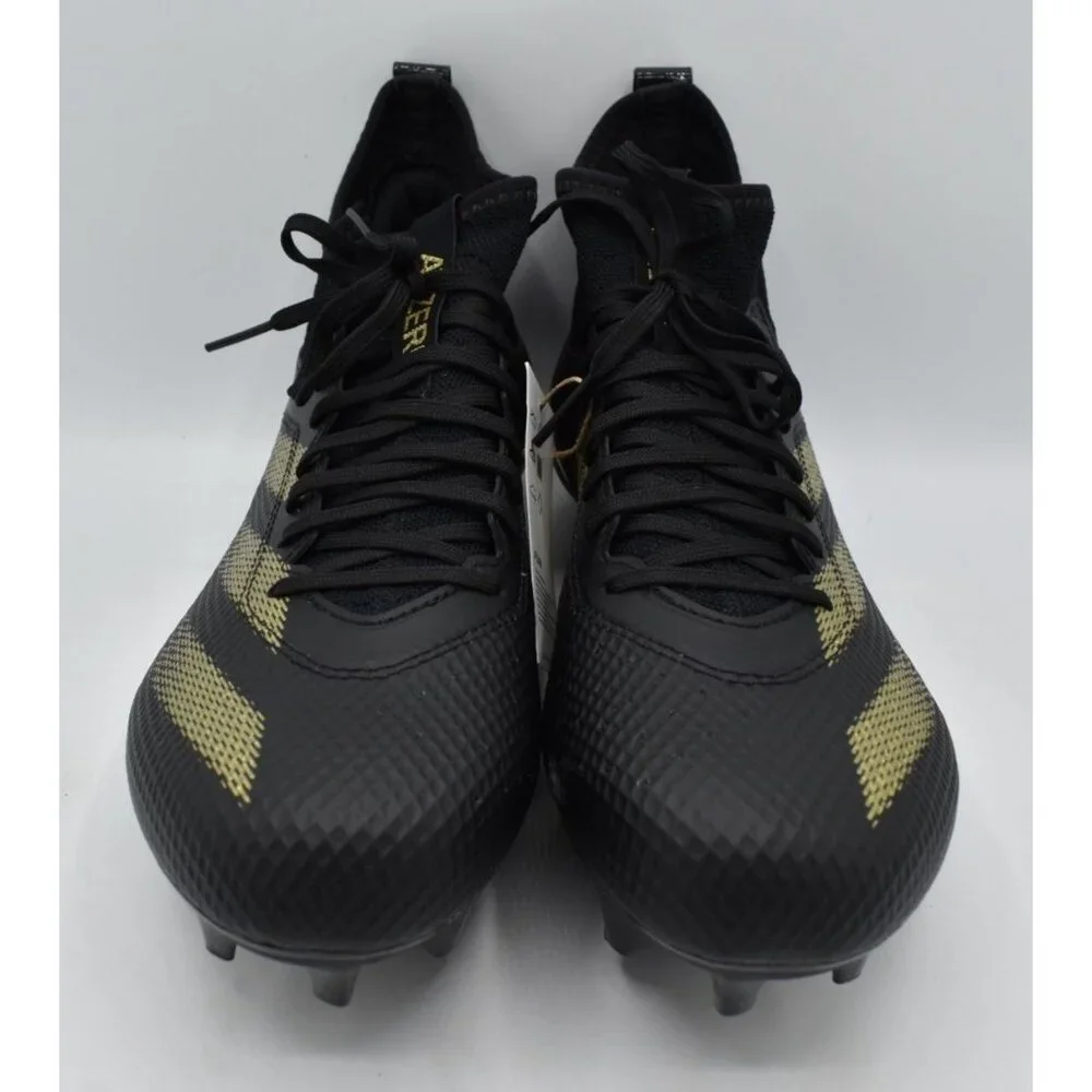 Adidas Mens Size 11 Adizero Impact Core Black‎ Football Cleats Shoes