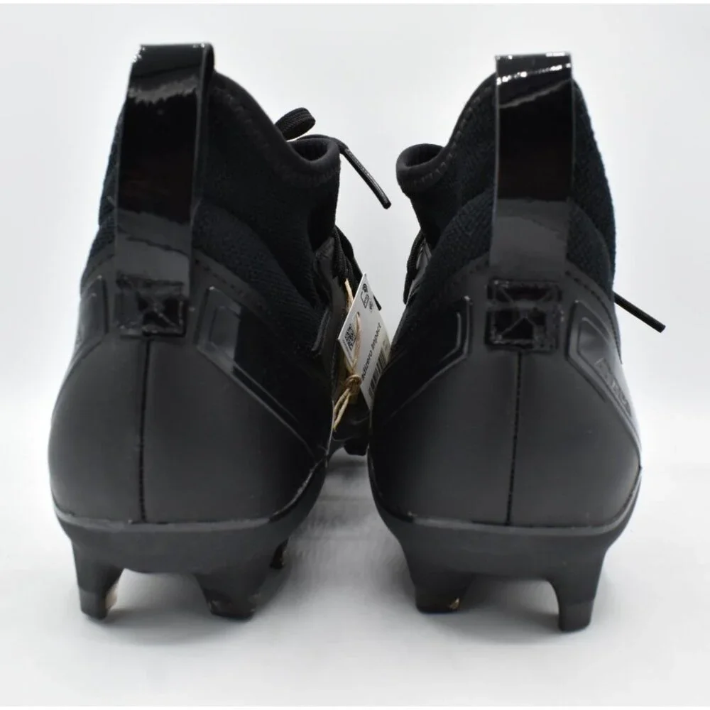 Adidas Mens Size 11 Adizero Impact Core Black‎ Football Cleats Shoes