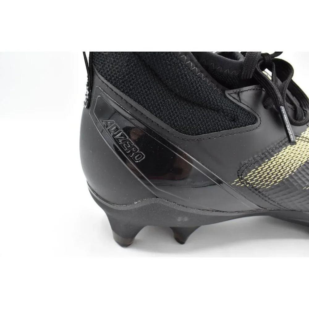 Adidas Mens Size 11 Adizero Impact Core Black‎ Football Cleats Shoes
