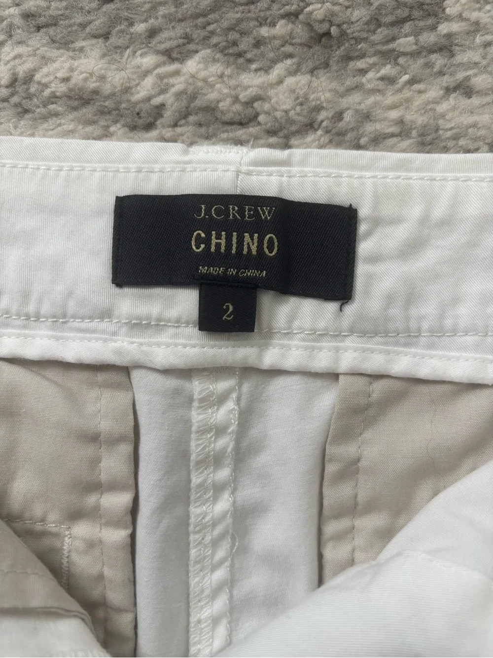 J. Crew Women's White Cotton Shorts