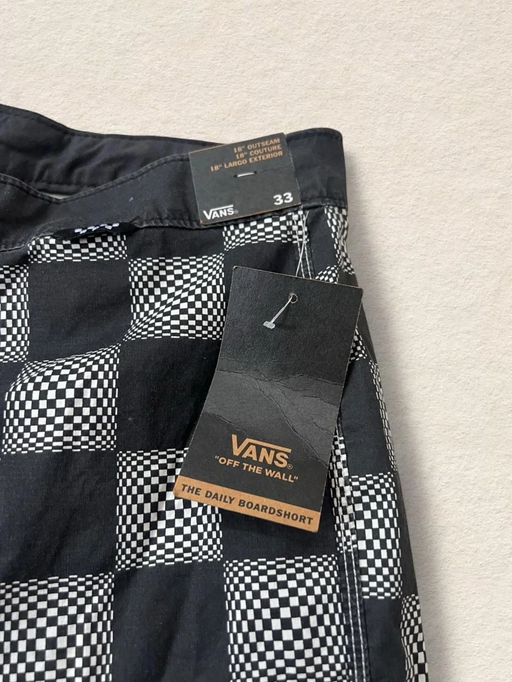 Vans checkered swim