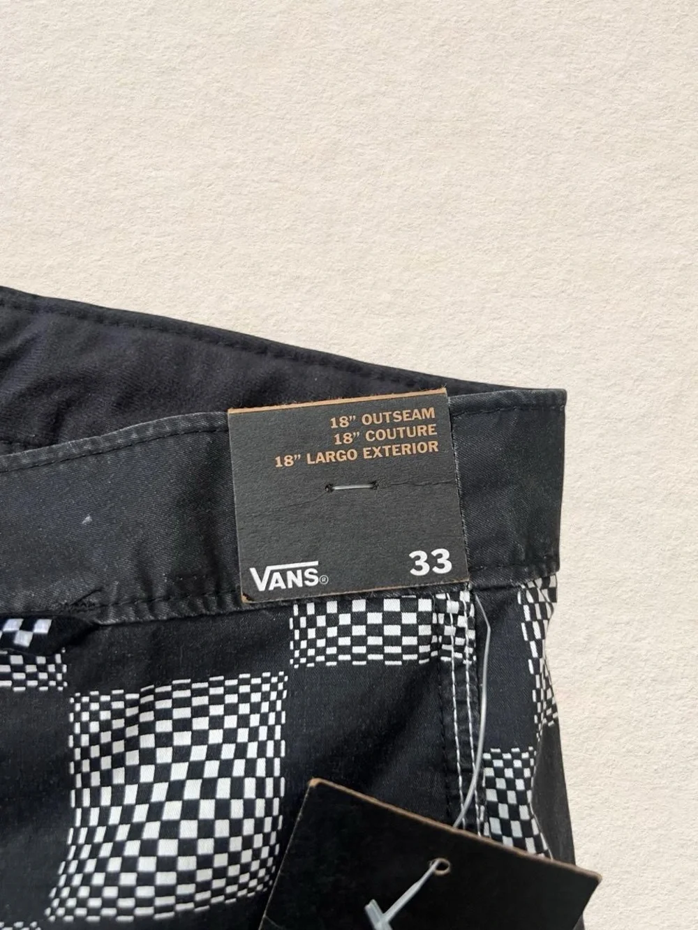 Vans checkered swim