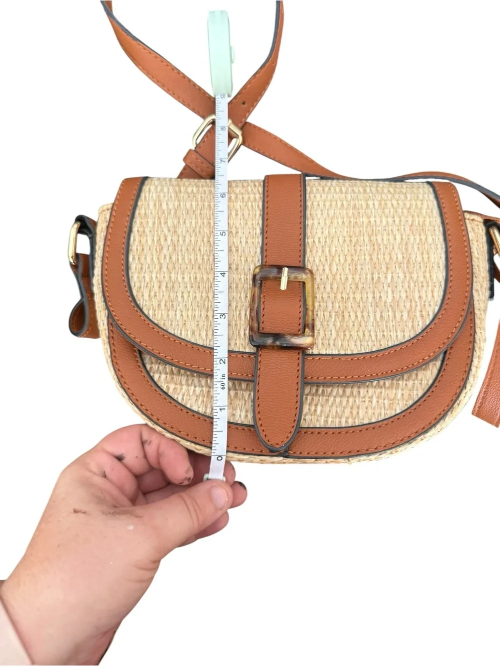 Izzy & Ali woven straw