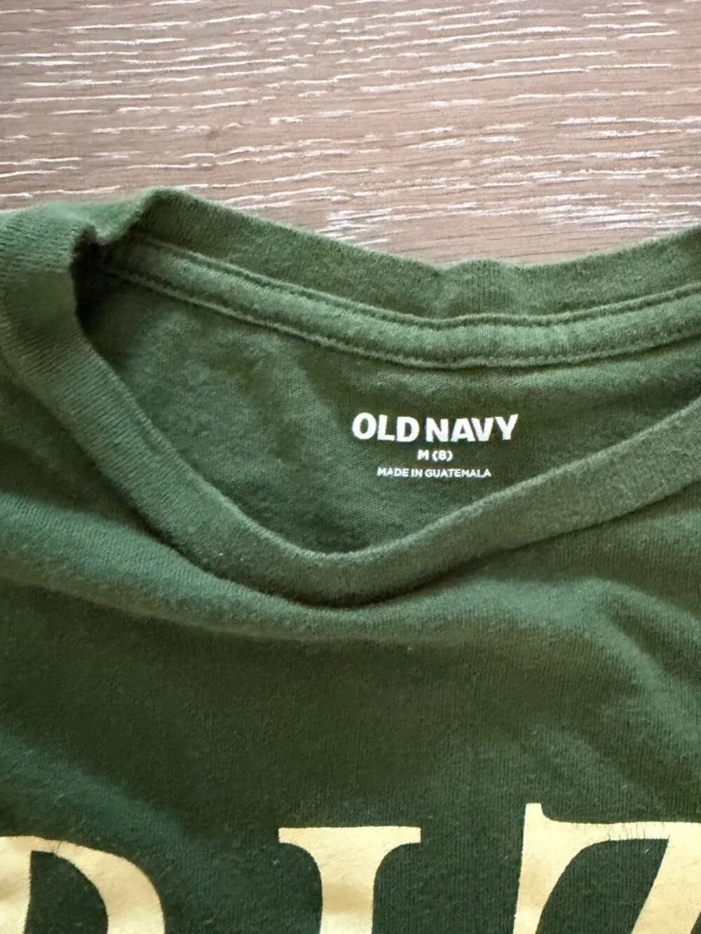 Boys Old Navy Green Rizz Club short sleeve t-shirt tee top size Medium 8