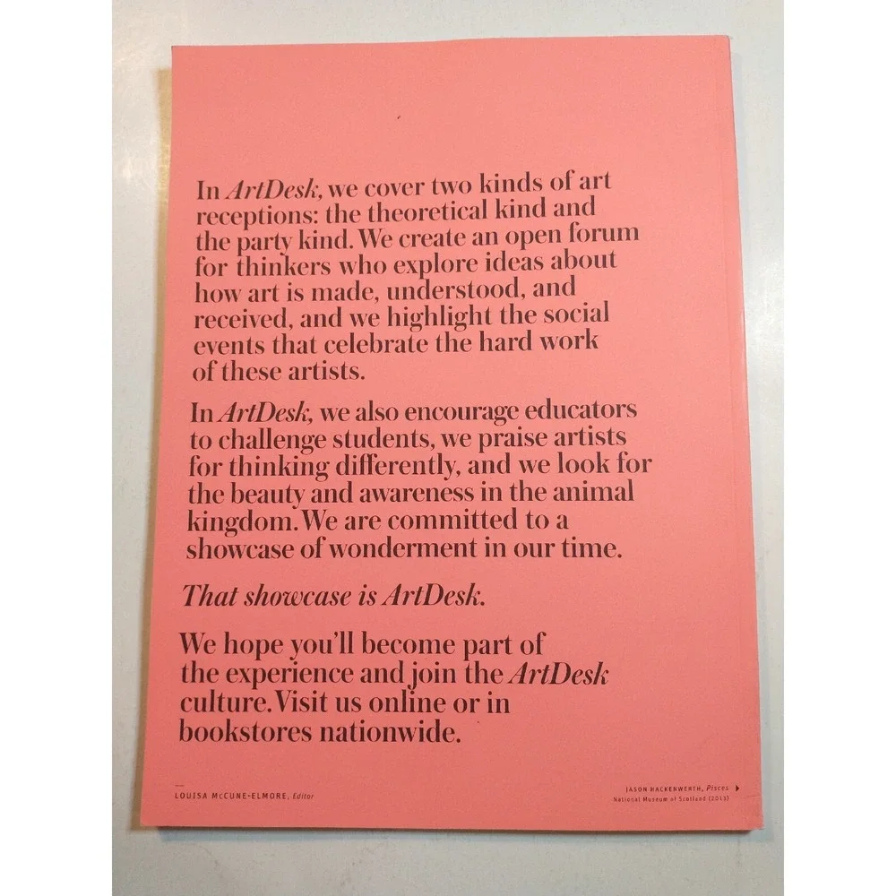 N/A artdesk magazine