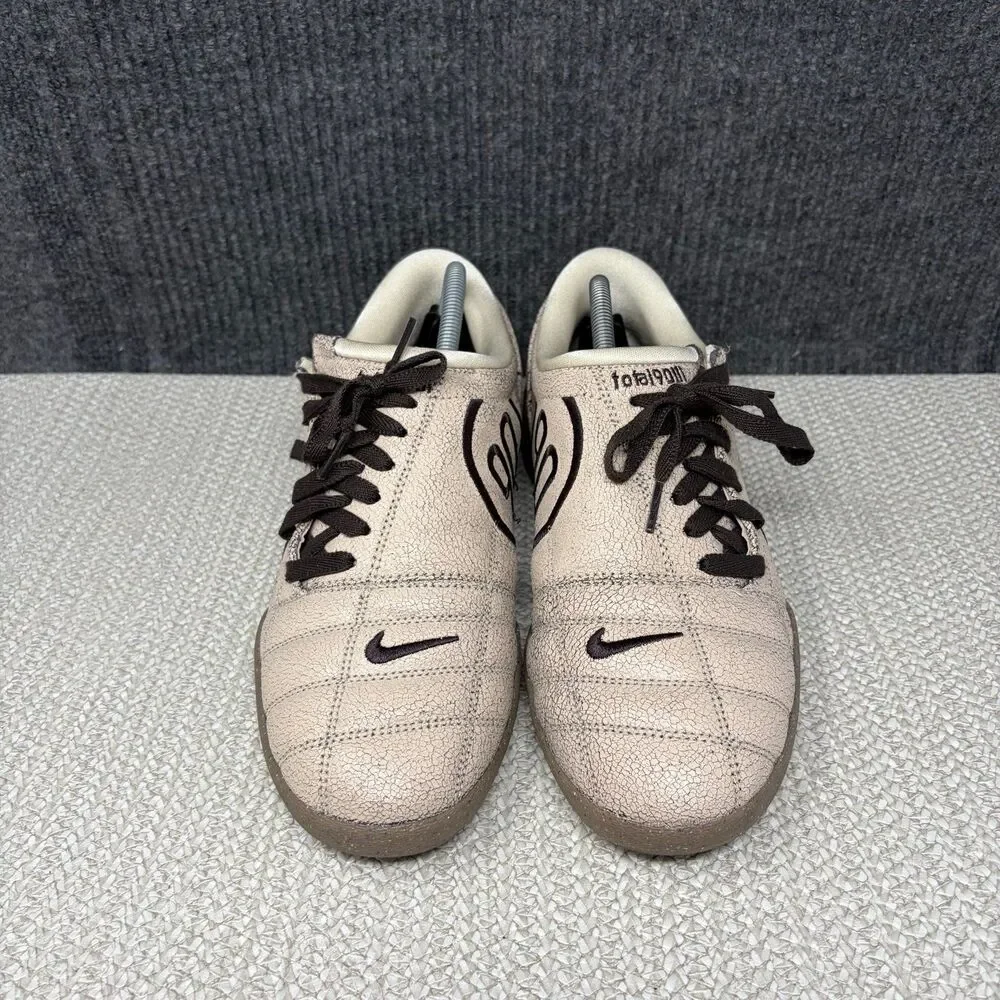 Nike Total 90 Premium Pearl White Shadow Brown Soccer Shoes Mens 11 IH2090-200